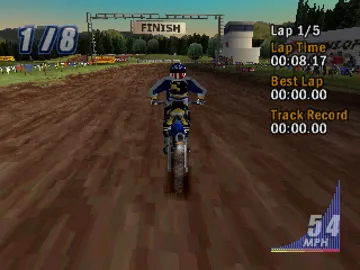 EA Sports Supercross (US) screen shot game playing